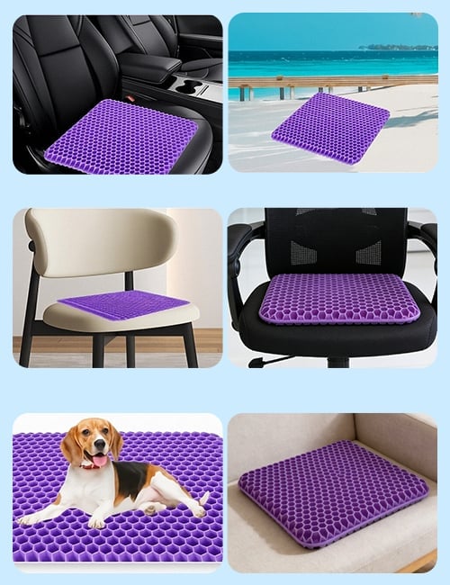Gel seat cushion for comfortable sitting | Stornfield