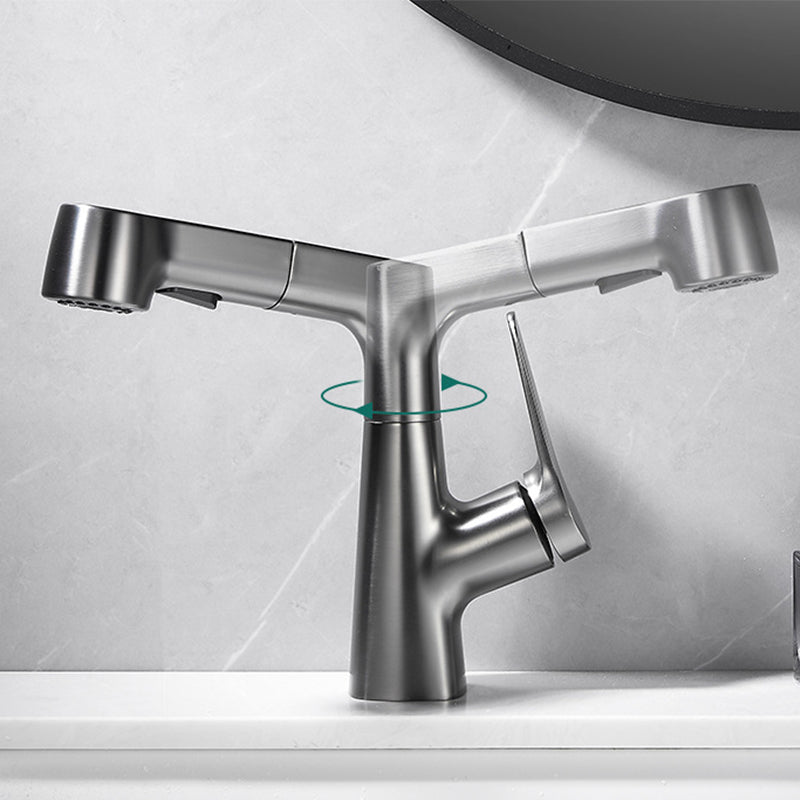 Stornfield | Extendable Vessel Water Tap Modern Sink Faucet with a Lever Handle