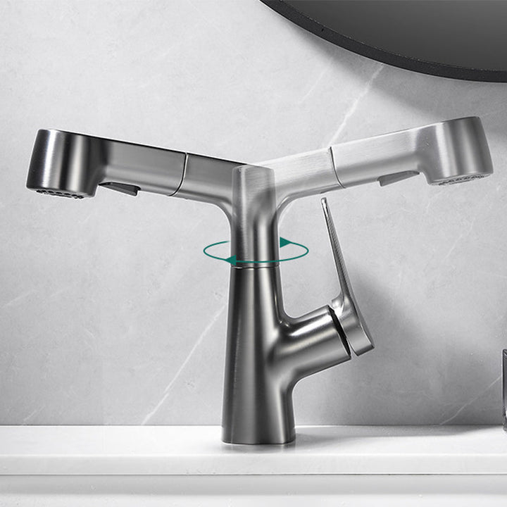 Stornfield | Extendable Vessel Water Tap Modern Sink Faucet with a Lever Handle