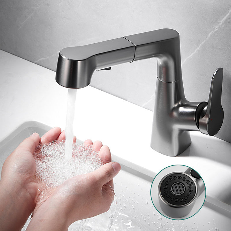 Stornfield | Extendable Vessel Water Tap Modern Sink Faucet with a Lever Handle