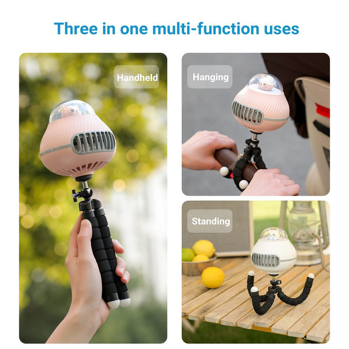 Safety Portable Bladeless Fan for Baby Strollers | Stornfield