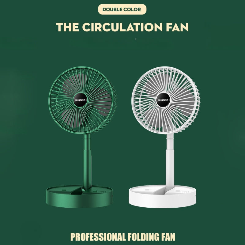 Compact 6-Inch USB Portable Fan with 3-Speed Control | Stornfield