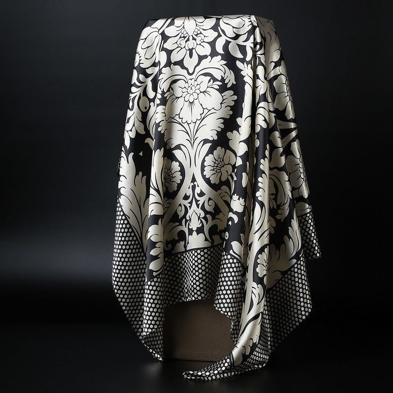 Stornfield | Large Square Scarf Silk ScarfSimulation Versatile Scarf Scarf