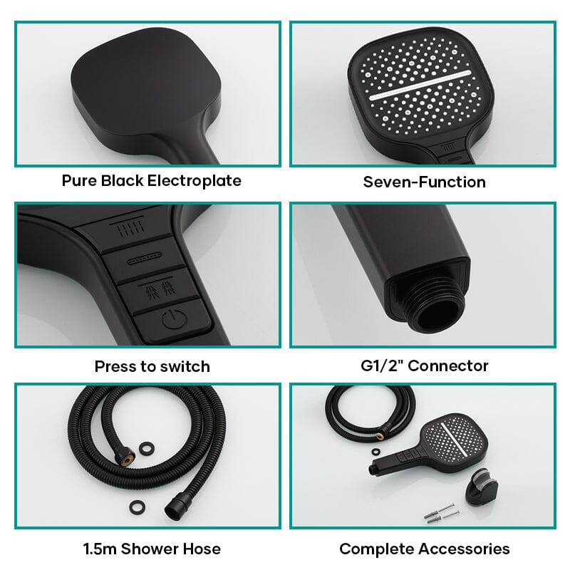 7 levels Shower Head | Stornfield