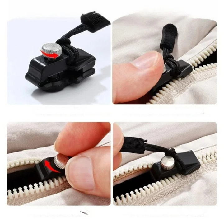 ZipperFix Pro Kit — Instantly defeats broken zippers and saves favorite items! (10 pieces) | Stornfield