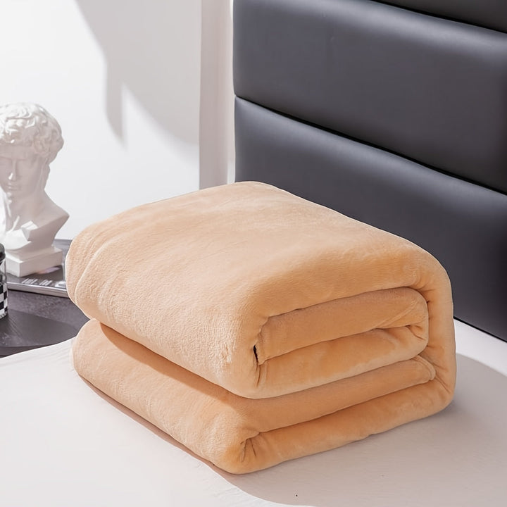 Stornfield | Soft and Warm Grey Flannel Blanket for All Seasons