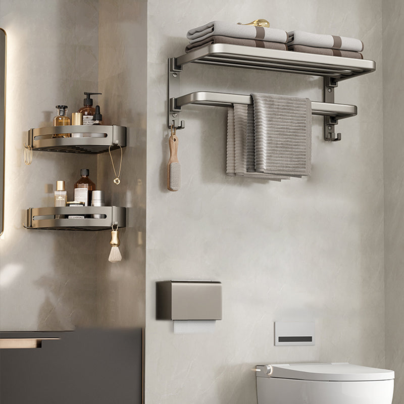 Stornfield | Modern Stainless Steel Bathroom Shelf Bathroom Accessories Set Towel Holder Bathroom Set