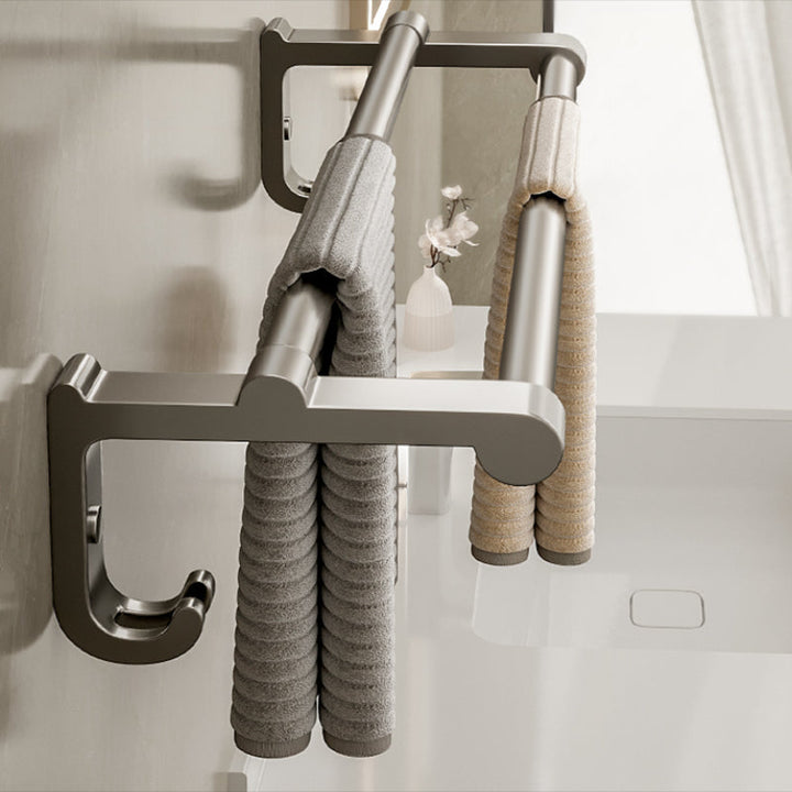 Stornfield | Modern Stainless Steel Bathroom Shelf Bathroom Accessories Set Towel Holder Bathroom Set
