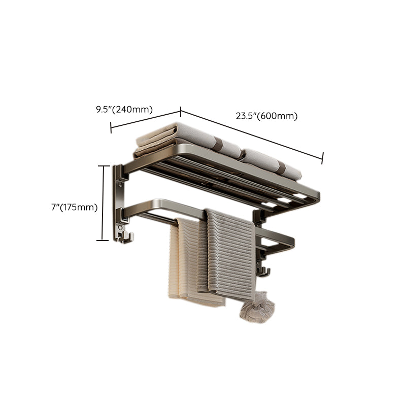 Stornfield | Modern Stainless Steel Bathroom Shelf Bathroom Accessories Set Towel Holder Bathroom Set