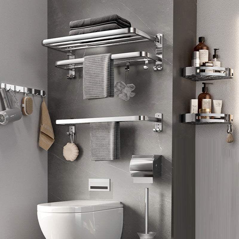 Stornfield | Modern Polished Chrome Stainless Steel Bathroom Accessory Set