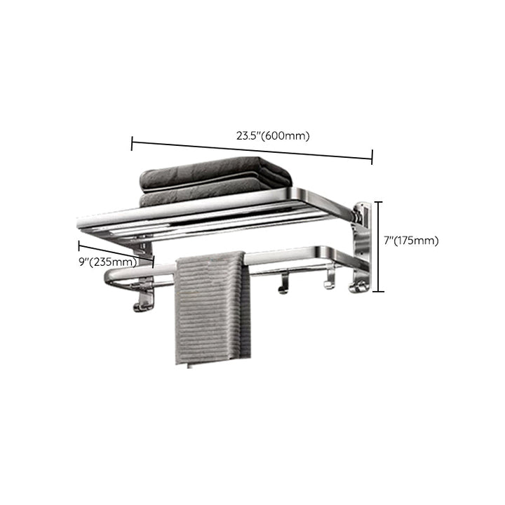 Stornfield | Modern Polished Chrome Stainless Steel Bathroom Accessory Set
