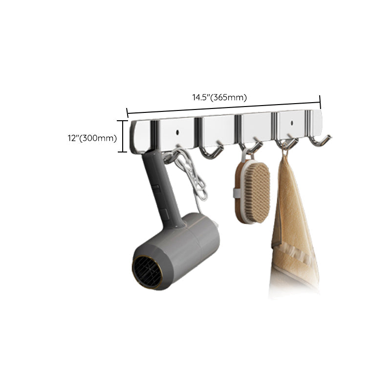 Stornfield | Modern Polished Chrome Stainless Steel Bathroom Accessory Set