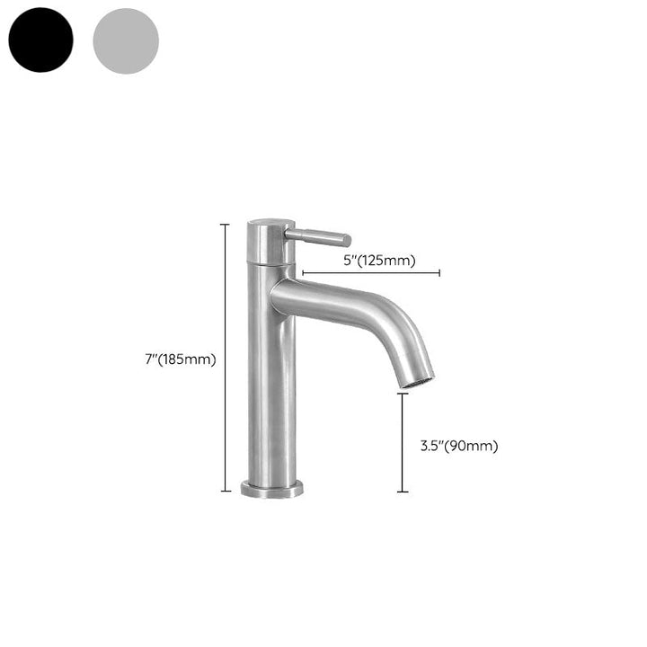 Stornfield | Stainless Steel Industrial Sink Faucet with Lever Handle