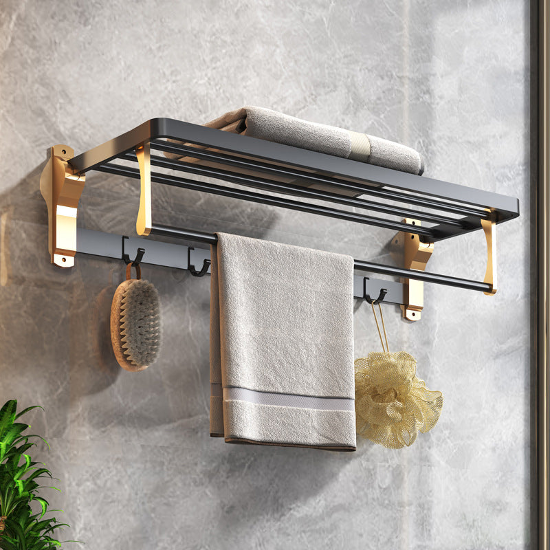 Stornfield | Ensemble de Salle de Bain Noir & Laiton Accessoires de Salle de Bain Style Moderne En Pièce Individuelle Ou En Ensemble