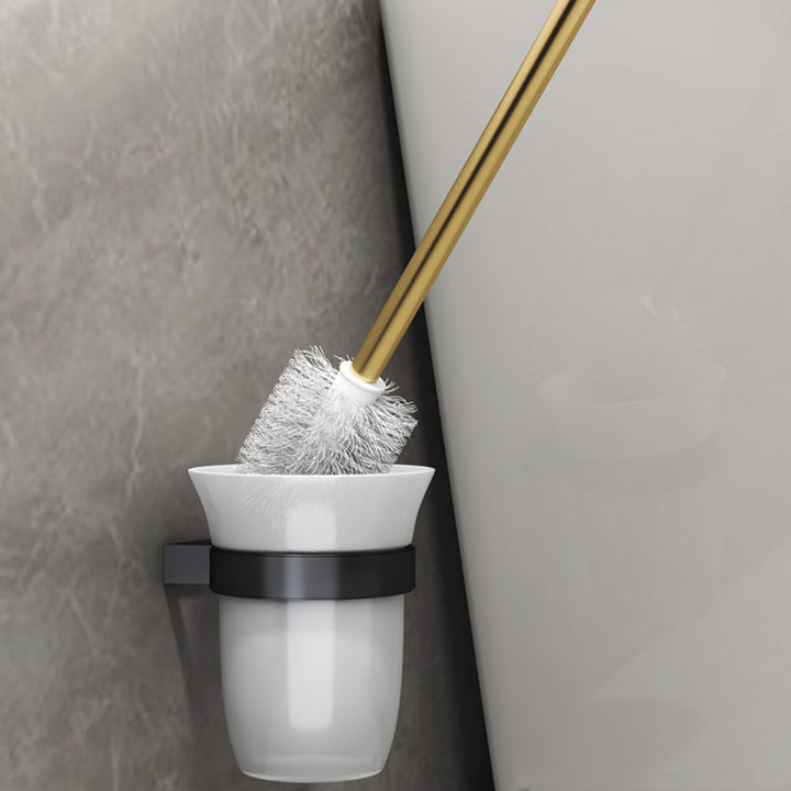 Stornfield | Ensemble de Salle de Bain Noir & Laiton Accessoires de Salle de Bain Style Moderne En Pièce Individuelle Ou En Ensemble