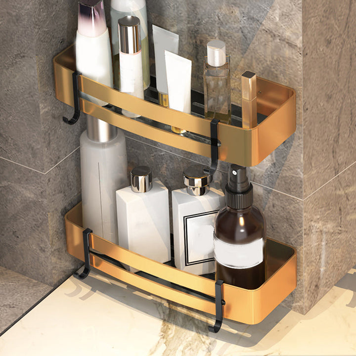 Stornfield | Ensemble de Salle de Bain Noir & Laiton Accessoires de Salle de Bain Style Moderne En Pièce Individuelle Ou En Ensemble