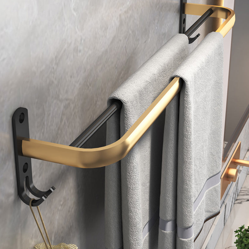 Stornfield | Ensemble de Salle de Bain Noir & Laiton Accessoires de Salle de Bain Style Moderne En Pièce Individuelle Ou En Ensemble