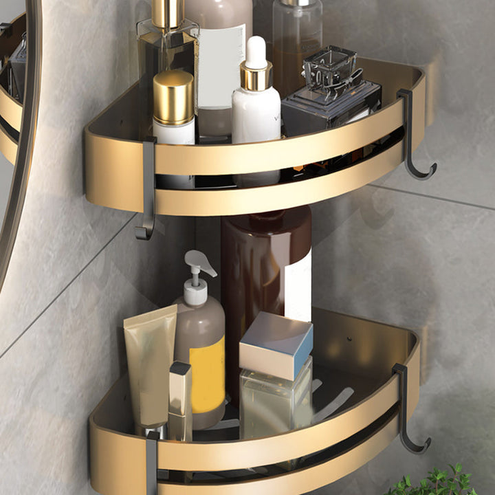 Stornfield | Ensemble de Salle de Bain Noir & Laiton Accessoires de Salle de Bain Style Moderne En Pièce Individuelle Ou En Ensemble