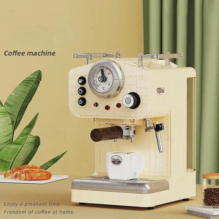 Stornfield | 678PCS Creative Series Classic Coffee Machine Building Blocks Automatic Drink Machine Model Construction Toys Gift for Kids