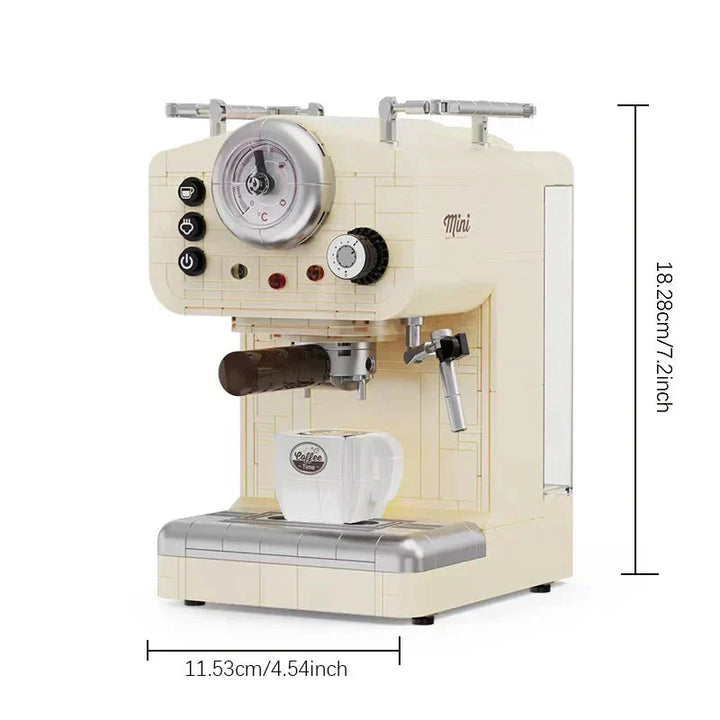 Stornfield | 678PCS Creative Series Classic Coffee Machine Building Blocks Automatic Drink Machine Model Construction Toys Gift for Kids