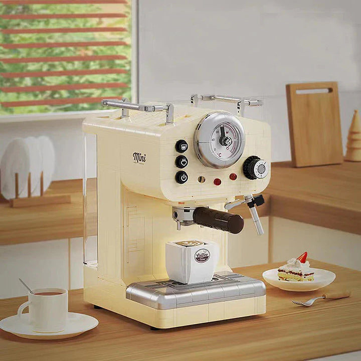 Stornfield | 678PCS Creative Series Classic Coffee Machine Building Blocks Automatic Drink Machine Model Construction Toys Gift for Kids