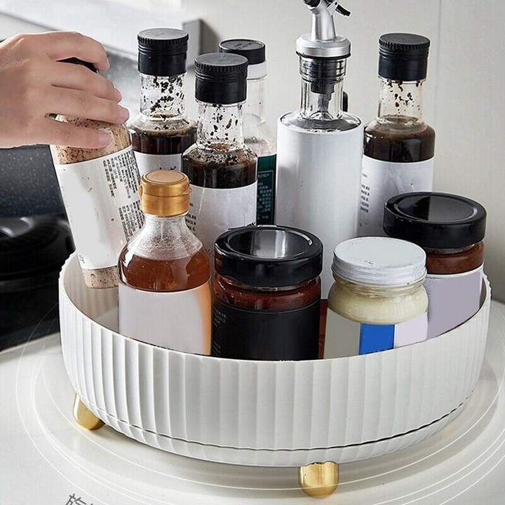 Storage rack | 360° rotatable multifunctional storage rack | Stornfield