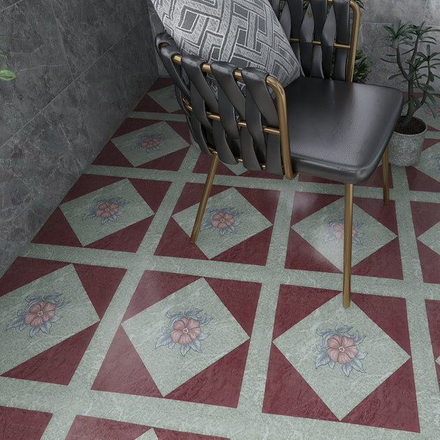 Stornfield | Self-adhesive Vinyl PVC Flooring with Matte Stone Effect