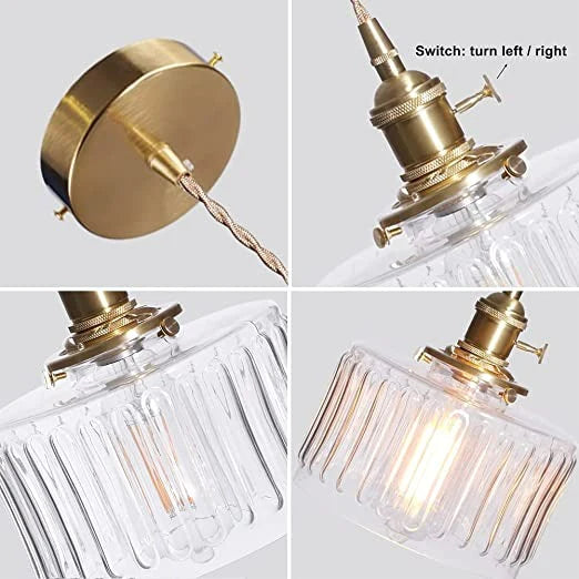 Crystal Vintage Pendant Lamp - Harrison | Stornfield
