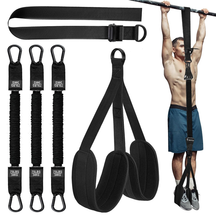Pull-up assistance band with double foot system | Stornfield