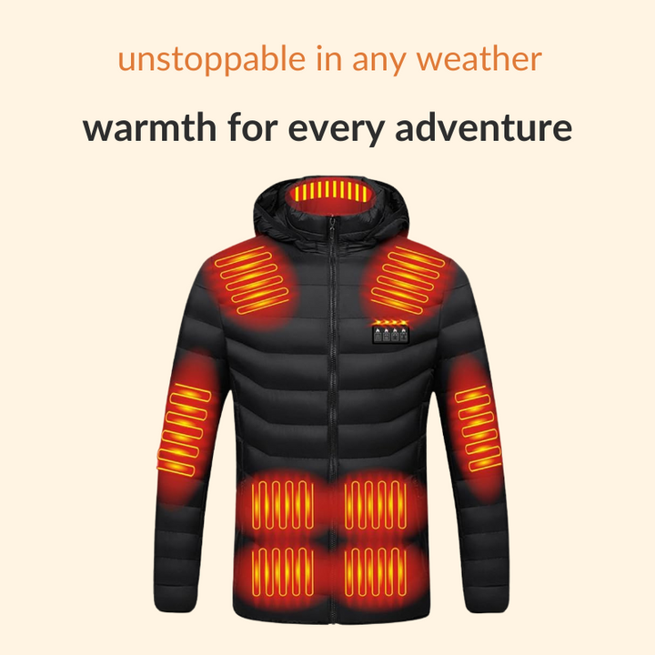 Ultimate heated puffer jacket for all weather conditions | Stornfield
