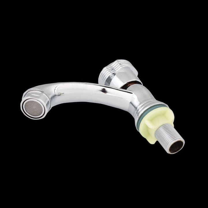 Stornfield | Modern Bathroom Faucet with Chrome Knob Handle and Basin Faucet with Water Hose