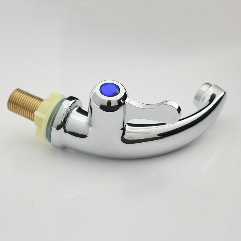Stornfield | Modern Bathroom Faucet with Chrome Knob Handle and Basin Faucet with Water Hose