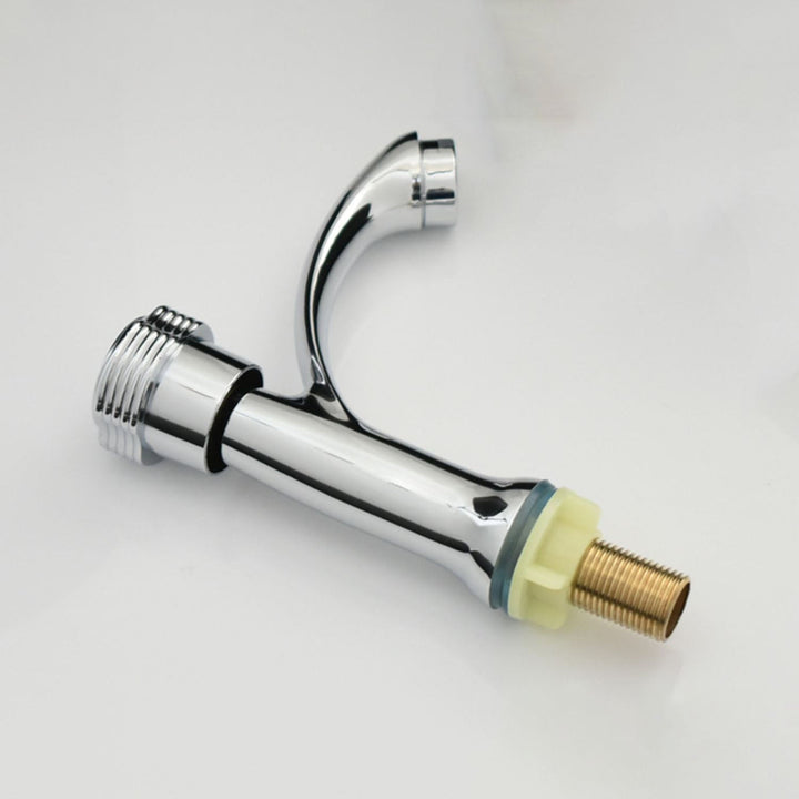 Stornfield | Modern Bathroom Faucet with Chrome Knob Handle and Basin Faucet with Water Hose