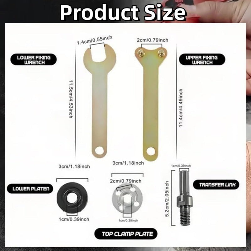 Stornfield Drill-to-Grinder Adapter Kit