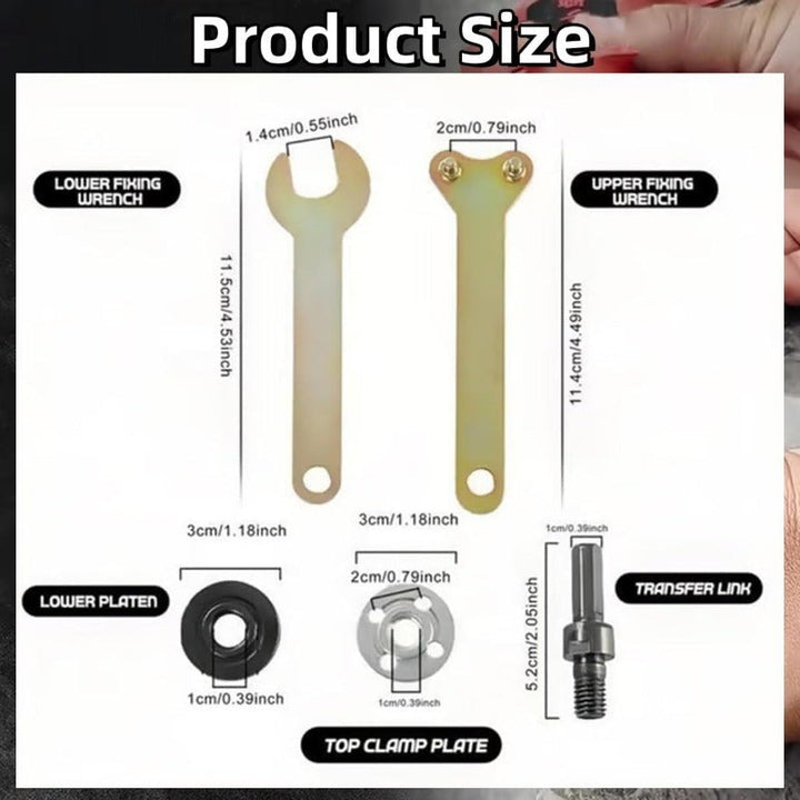 Stornfield Drill-to-Grinder Adapter Kit