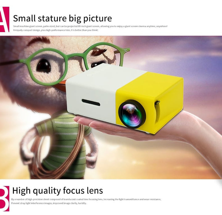 Mini projector Experience your movies everywhere | Stornfield