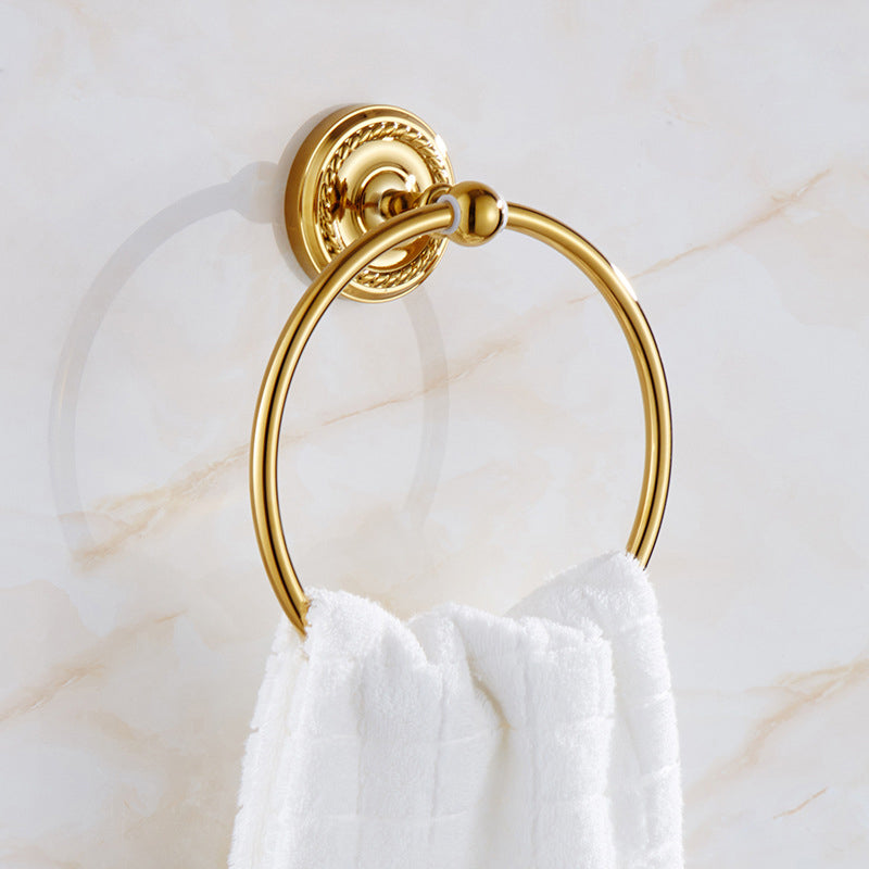 Stornfield | Traditional Gold Bathroom Accessories Copper Bathroom Set