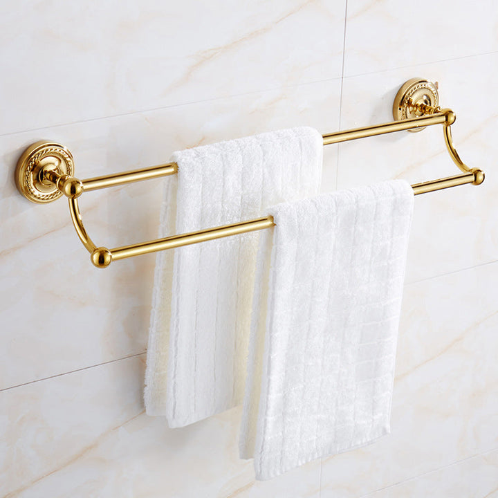 Stornfield | Traditional Gold Bathroom Accessories Copper Bathroom Set
