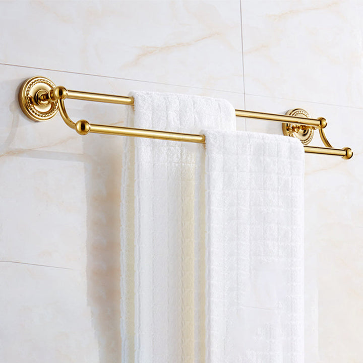 Stornfield | Traditional Gold Bathroom Accessories Copper Bathroom Set