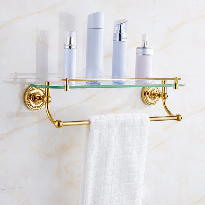 Stornfield | Traditional Gold Bathroom Accessories Copper Bathroom Set