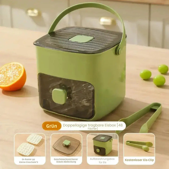 FreezeNinja — Perfect ice cubes at the push of a button for stress-free refreshment and impeccable freshness! | Stornfield