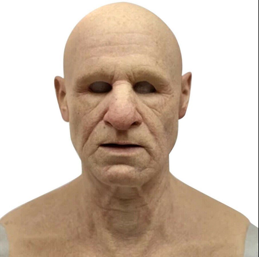 Creepy Old Man Mask – Realistic Latex Halloween Mask for Adults | Stornfield
