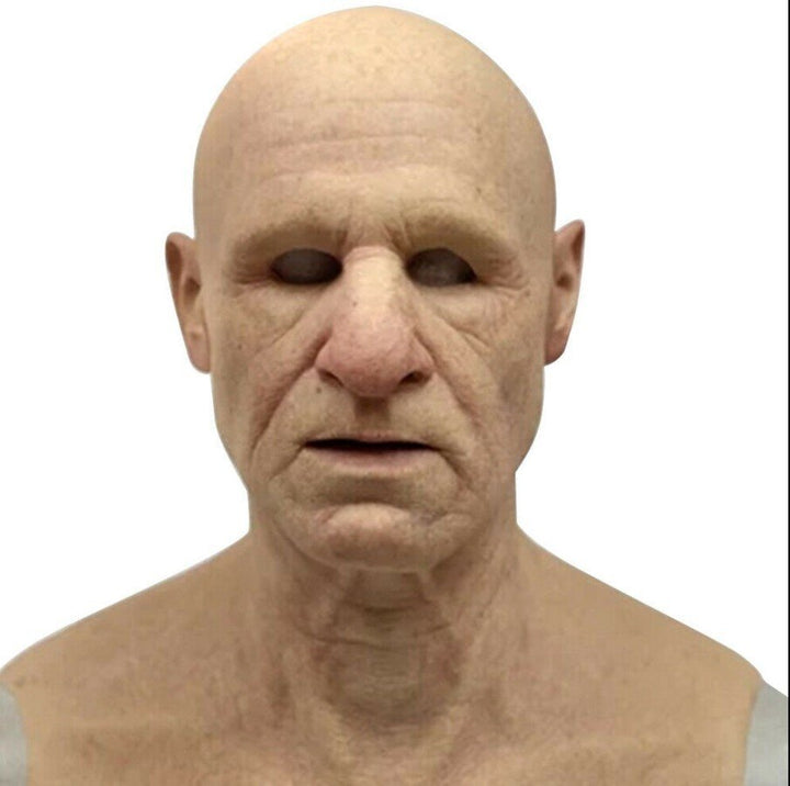 Creepy Old Man Mask – Realistic Latex Halloween Mask for Adults | Stornfield