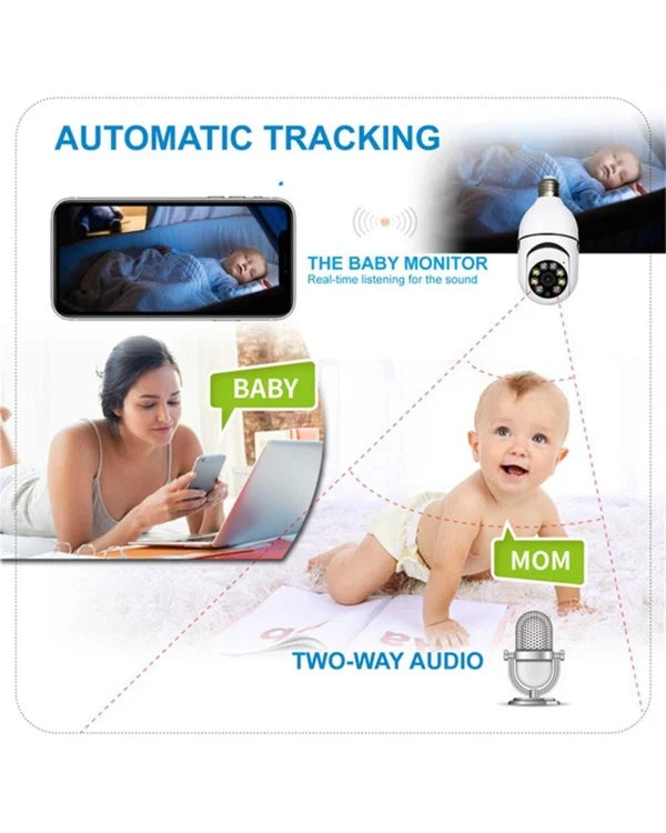 Stornfield | Wireless Wifi Bulb Security Camera