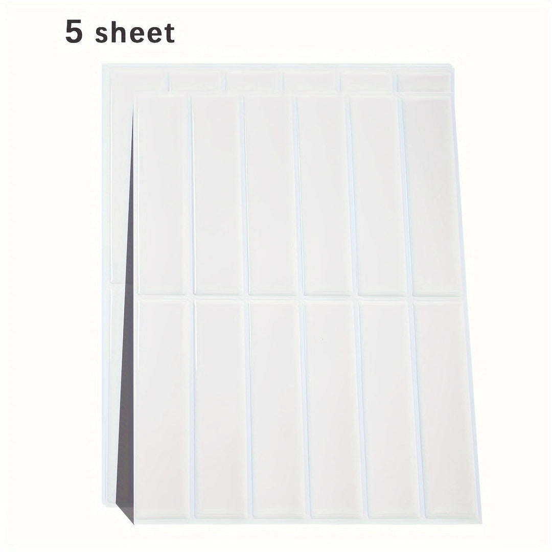 Self-adhesive 3D Wall Tile Panels for Kitchen and Bathroom | Stornfield