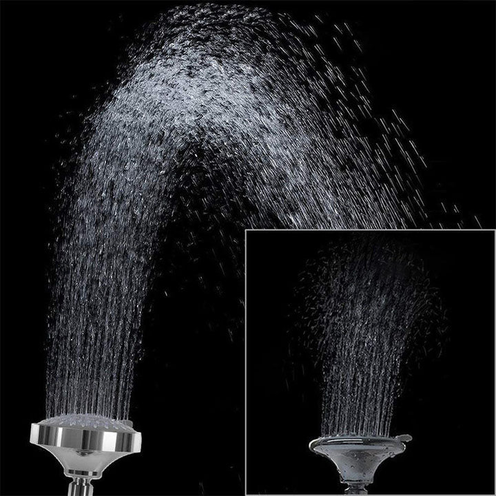 Stornfield | Modern Self-Cleaning Shower Faucet Standard Round Shower Heads in Silver