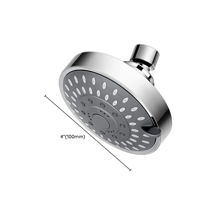 Stornfield | Modern Self-Cleaning Shower Faucet Standard Round Shower Heads in Silver