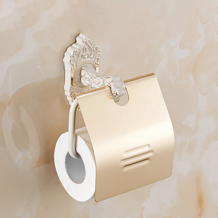Stornfield | Traditional Bathroom Accessory Set White Bathroom Accessory Hardware Set