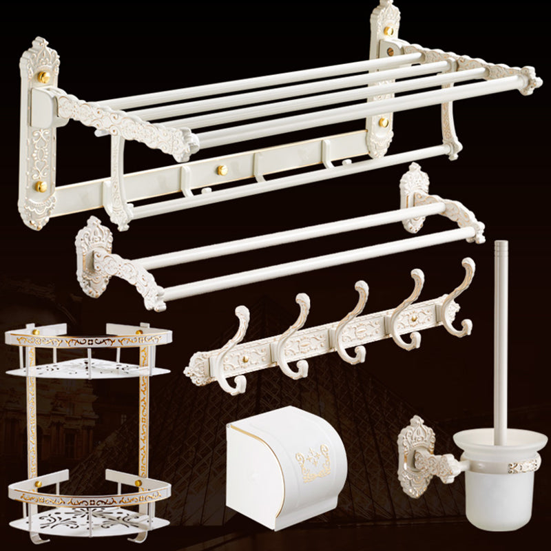 Stornfield | Traditional Bathroom Accessory Set White Bathroom Accessory Hardware Set