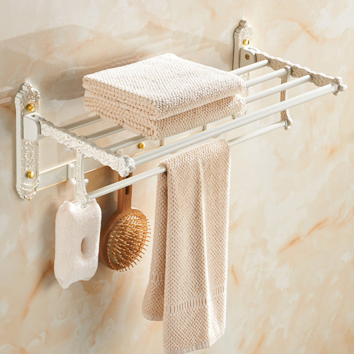 Stornfield | Traditional Bathroom Accessory Set White Bathroom Accessory Hardware Set